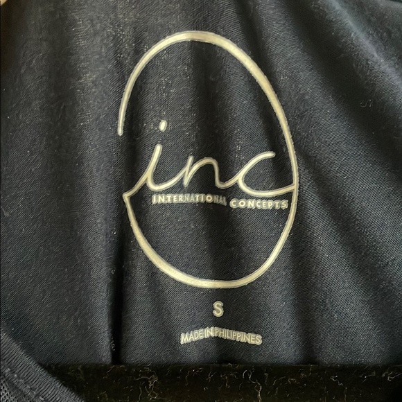 INC Navy Top - Picture 2 of 5